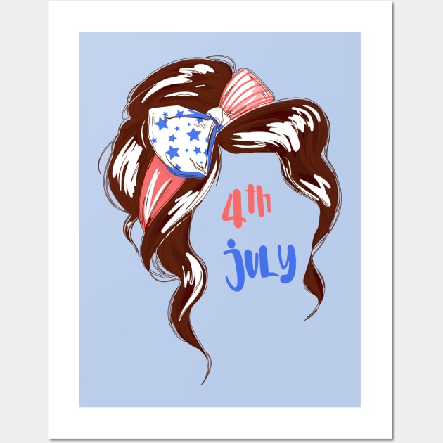 4th july Wall Art by MiMi-JK